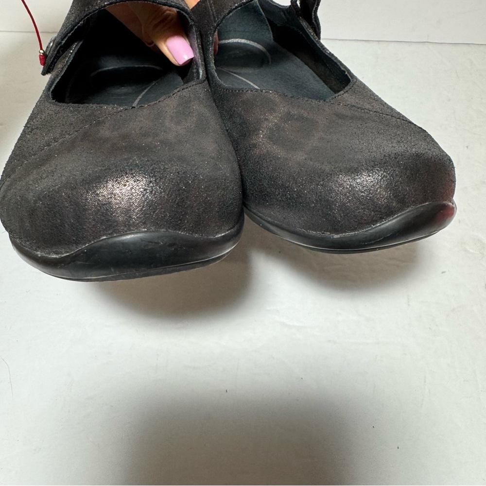 Dansko Opal Leopard Print Leather Low Heel Mary Jane Clogs Shoes Sz 39 US 8.5-9 - Picture 8 of 15